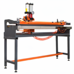 pneumatic pvc pu belt finger punching machine ta1000 2100