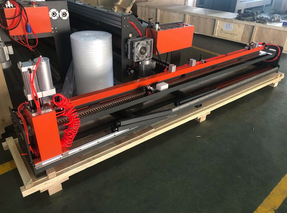 pneumatic pvc pu belt finger punching machine ta1000 2100