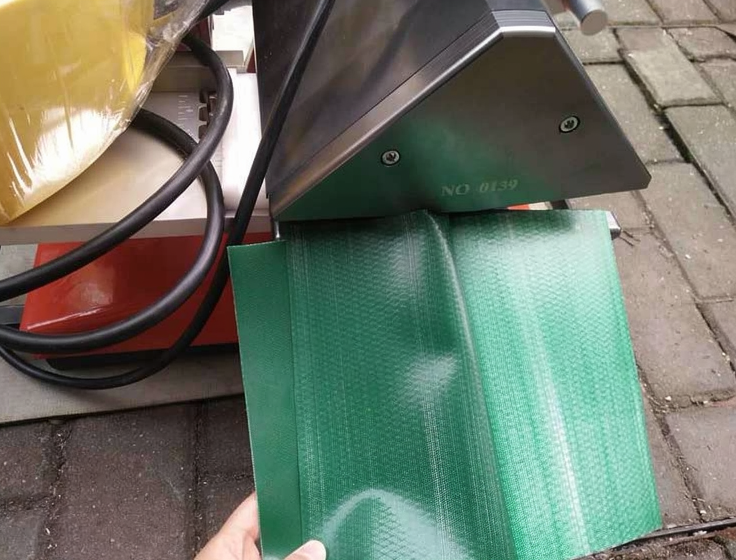 water cooling belt splice press stainless steel body pb600 1600