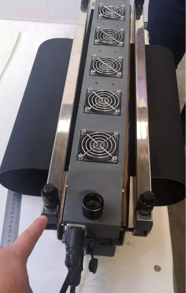 air cooling compact belt splice press 600x50mm