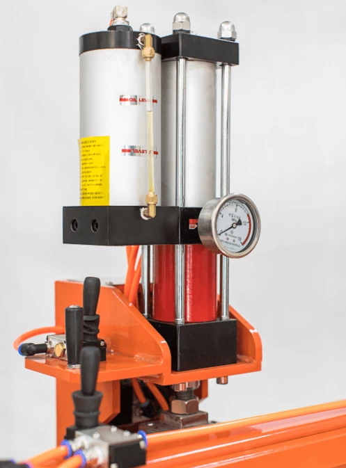 pneumatic pvc pu belt finger punching machine ta1000 2100